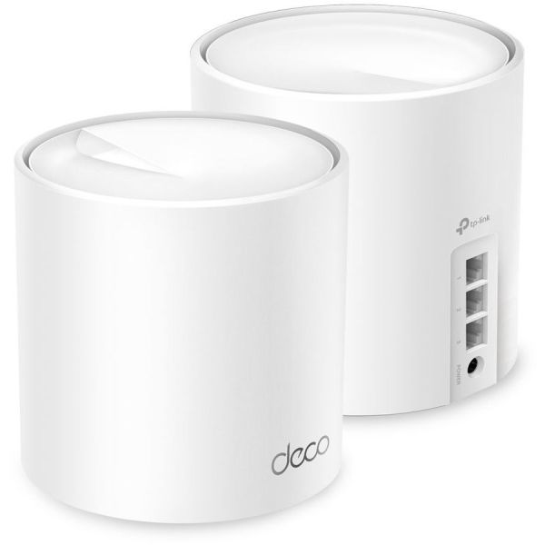 Бесшовный Mesh роутер TP-LINK DECO X50(2-PACK) AX3000, белый, 2 шт. в комплекте