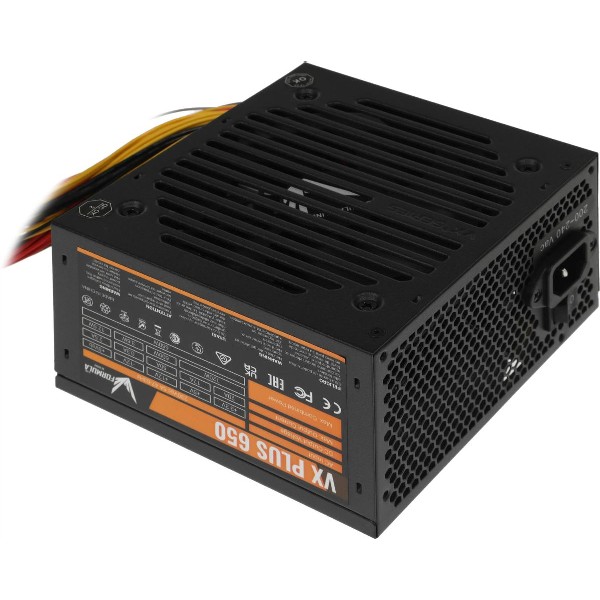 Блок питания Formula AC VX PLUS 650 Вт, Ret, черный, [vx-650 plus]