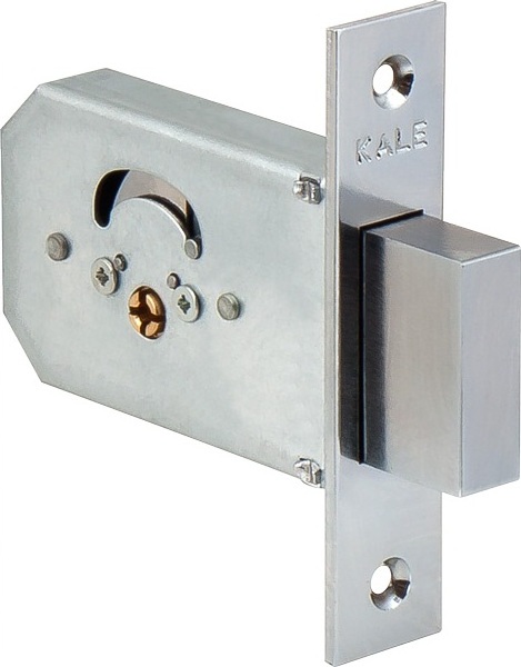 Дверной замок Kale 156/F (45мм) Nickel 3 Ключа