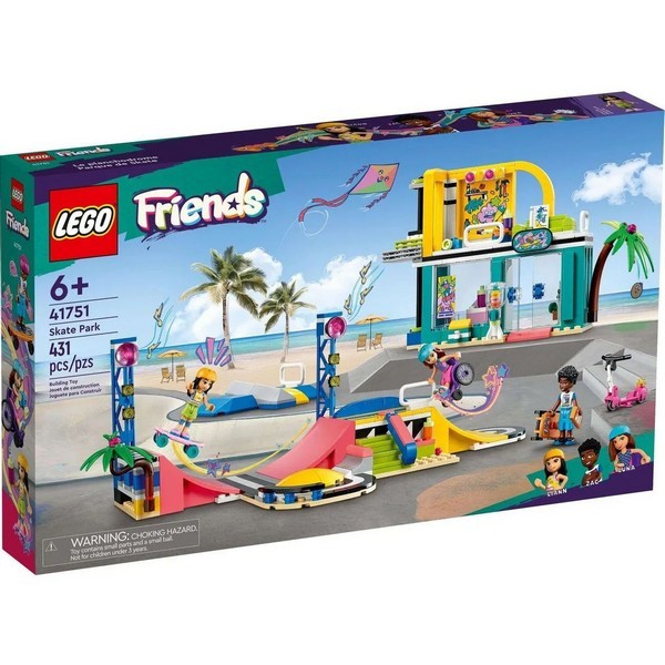 Конструктор Lego Friends Скейт-парк 41751 431 деталей