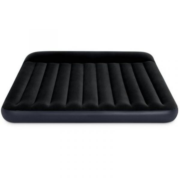 Надувной матрас Intex PILLOW REST CLASSIC FIBER-TECH черный, 2030х1830 мм