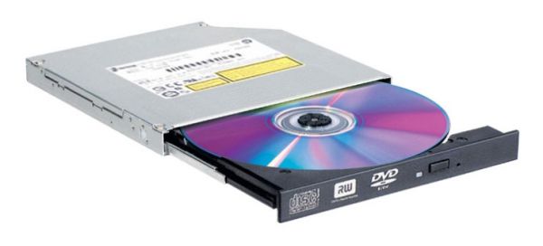 Оптический привод LG GTB0N черный SATA slim внутренний oem